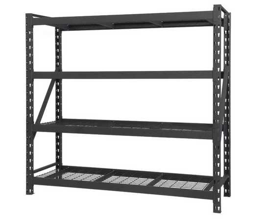 High Strength Steel 4-Shelf Rack