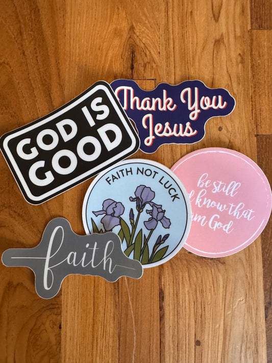 Faith Stickers (Single)