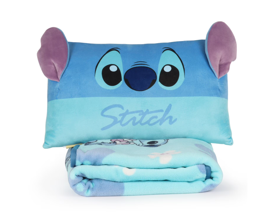 Liscensed Stitch Pillow and Throw Blanket Set