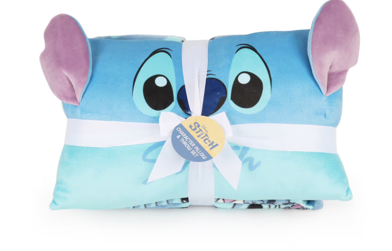 Liscensed Stitch Pillow and Throw Blanket Set