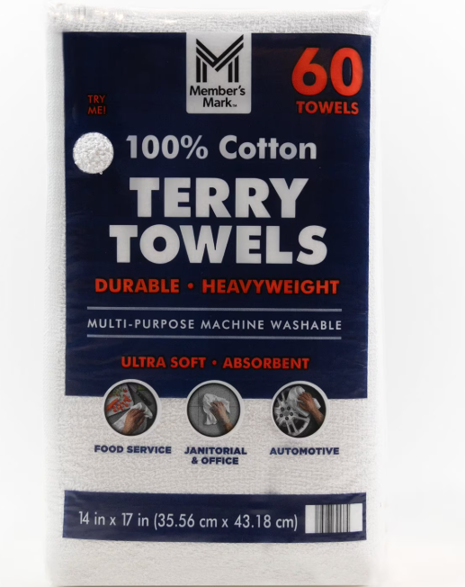 Terry Towels Multipack 60 Count
