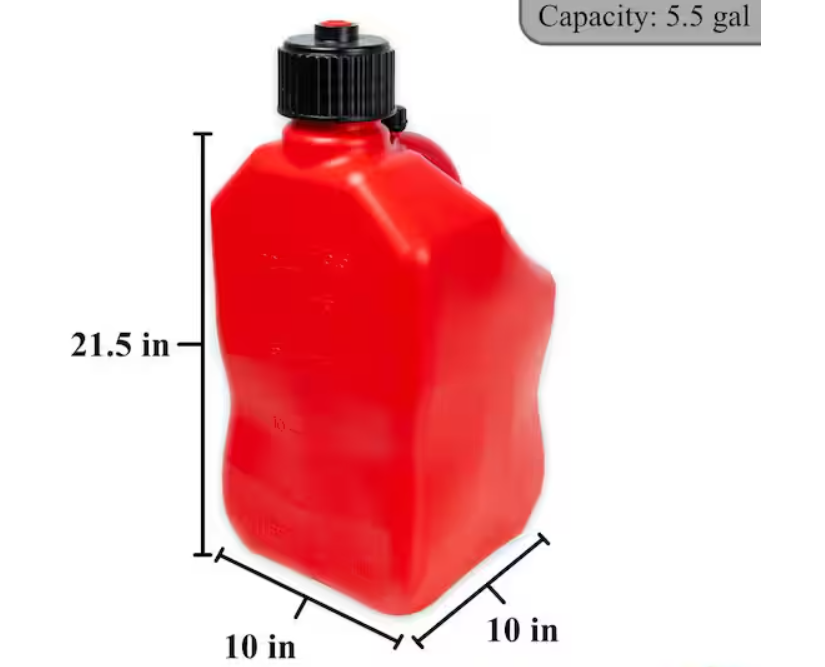 Bushman U-Jug Multi-Purpose 5.5 gal. Utility Storage Jug - Red