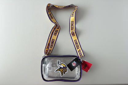Minnesota Vikings Clear Stadium Crossbody Purse