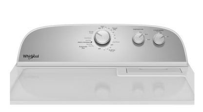 Whirlpool High Efficiency Agitator Large ( 3.8-cu ft ) Top-Load Washer ( White ) and Whirlpool AutoDry System 7-cu ft Vented Electric Dryer ( White )