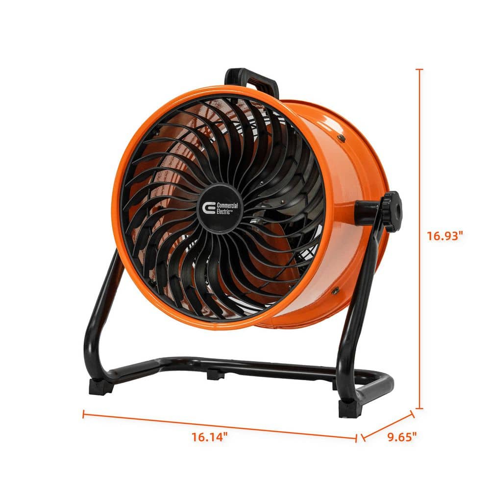 Commercial Electric 10 in. High Velocity Turbo Fan SFD-250B