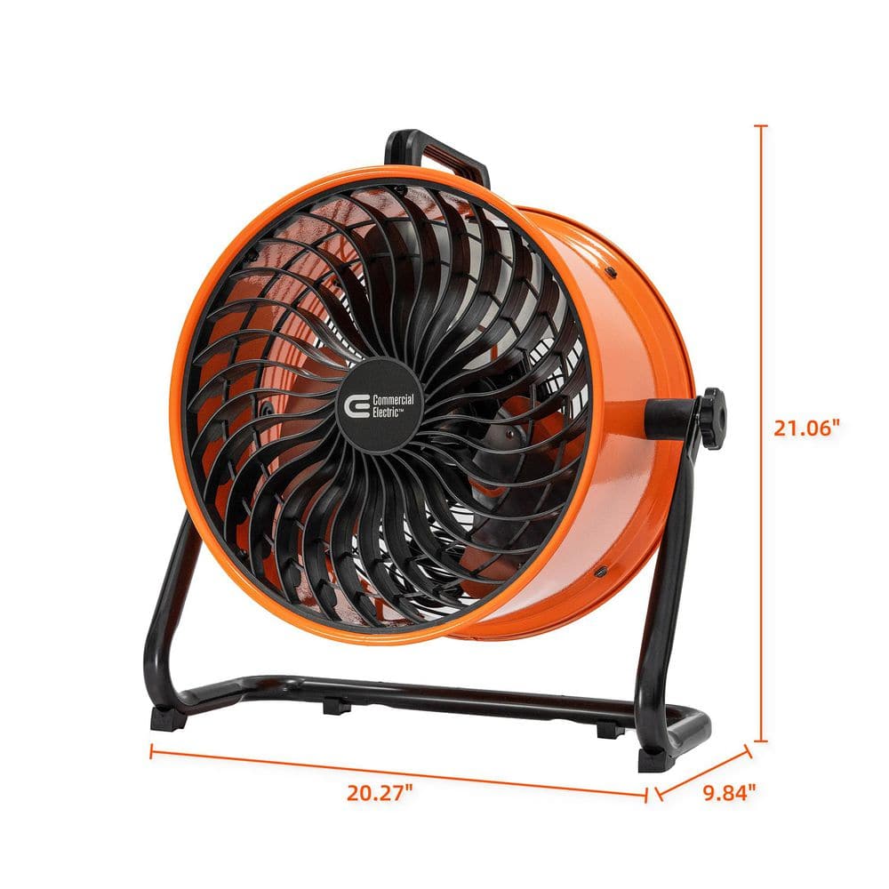 Commercial Electric 16 in. High Velocity Turbo Fan SFD5-400B