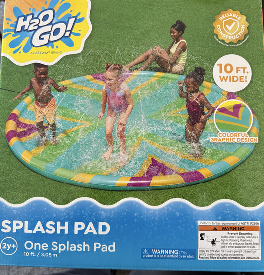 H2OGO! Colorful Graphic Design 10' Splash Pad
