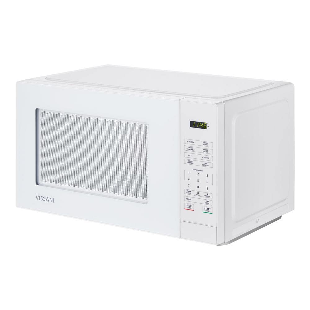 Vissani 1.1 cu. ft. Countertop Microwave in White HVM1110W3