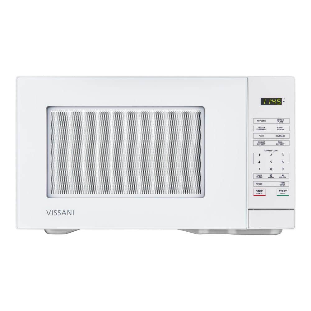 Vissani 1.1 cu. ft. Countertop Microwave in White HVM1110W3